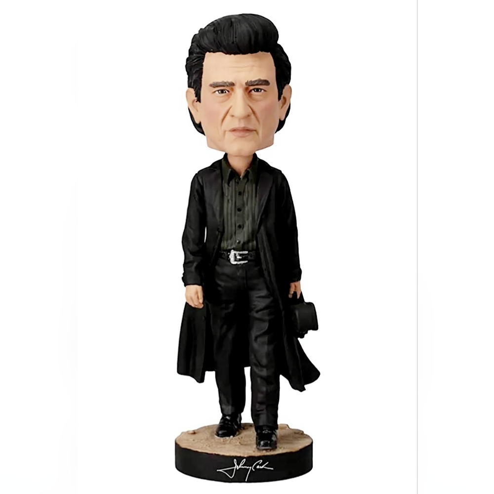 JOHNNY CASH Royal Bobbles Limited Edition Bobbleheads NEW